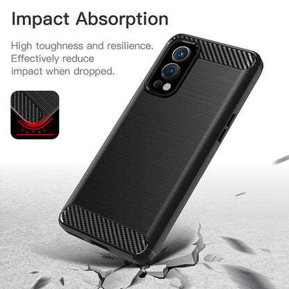 Etui na OnePlus Nord 2 5G, Techsuit, Carbon, Czarny