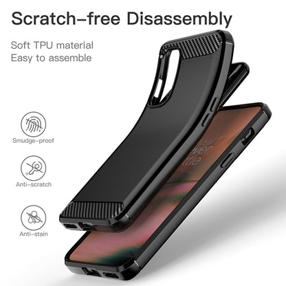 Etui na OnePlus Nord 2 5G, Techsuit, Carbon, Czarny