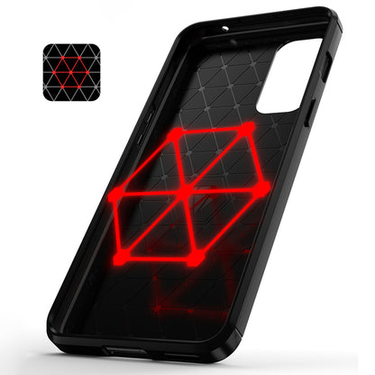 Etui na OnePlus Nord 2 5G, Techsuit, Carbon, Czarny