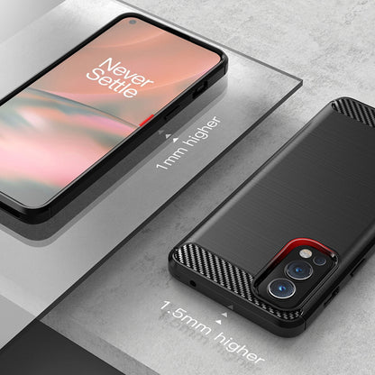 Etui na OnePlus Nord 2 5G, Techsuit, Carbon, Czarny