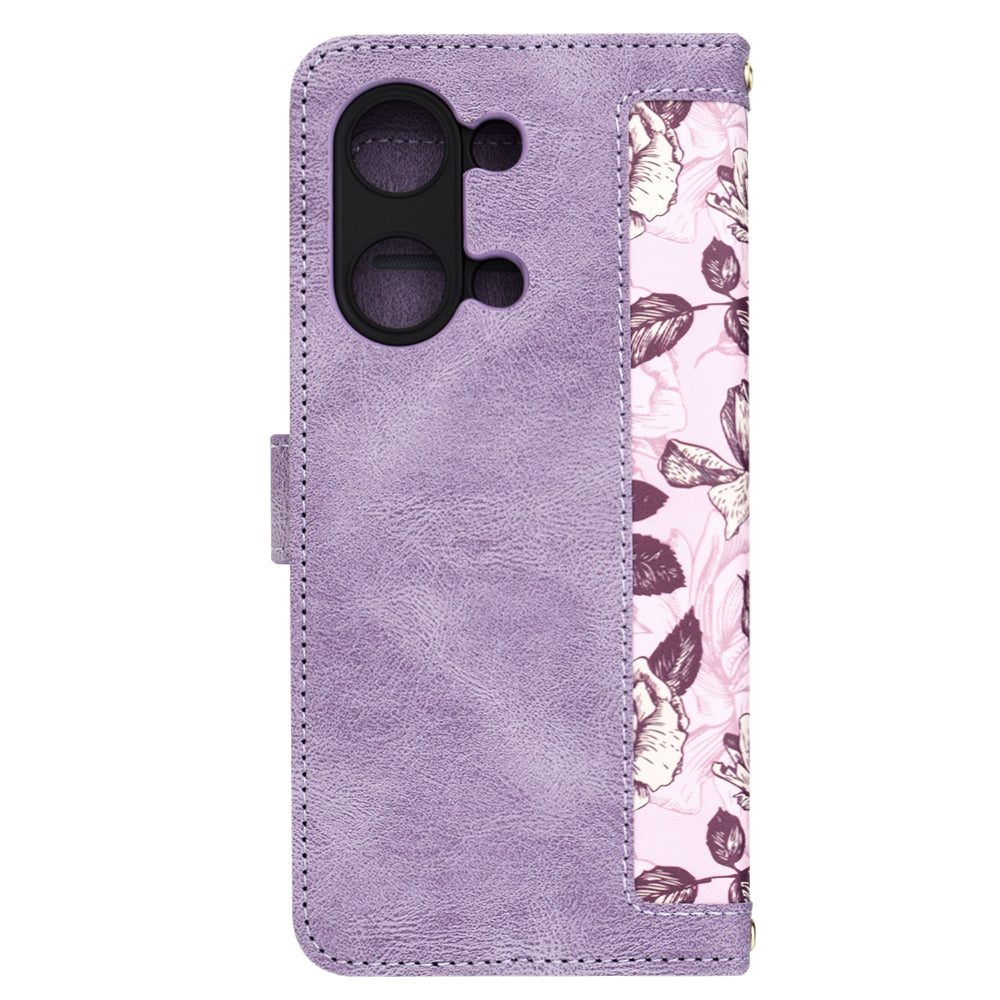 Etui na OnePlus Nord 3, Techsuit, FlipCraft, Fioletowy