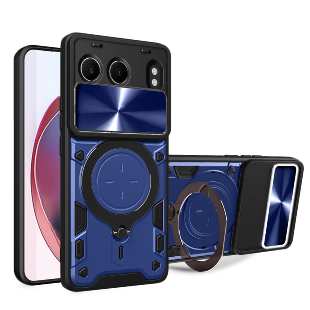 Etui na OnePlus Nord 4, Techsuit, CamGuard Pro, Niebieskie