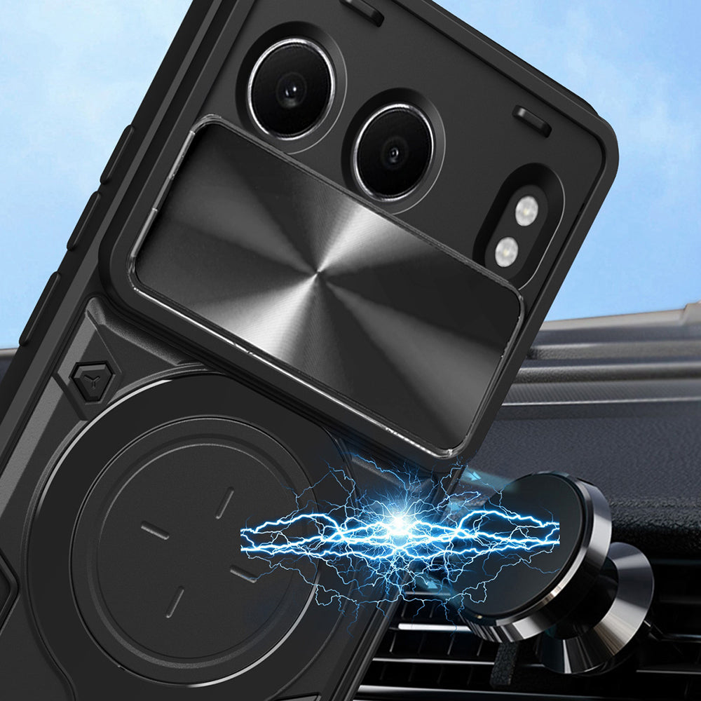 Etui na OnePlus Nord 4, Techsuit, CamGuard Pro, Niebieskie