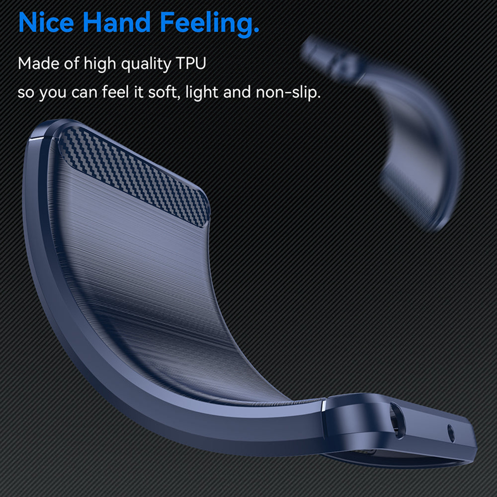 Etui na OnePlus Nord 4, Techsuit, Carbon, Niebieskie