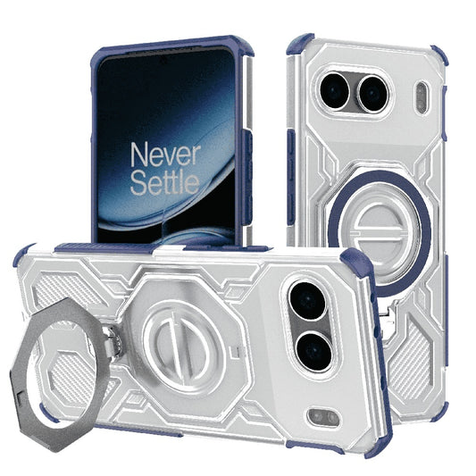 Etui na OnePlus Nord 4, Techsuit, Carbon Shield Pro, Niebieskie