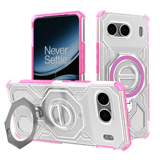 Etui na OnePlus Nord 4, Techsuit, Carbon Shield Pro, Różowy