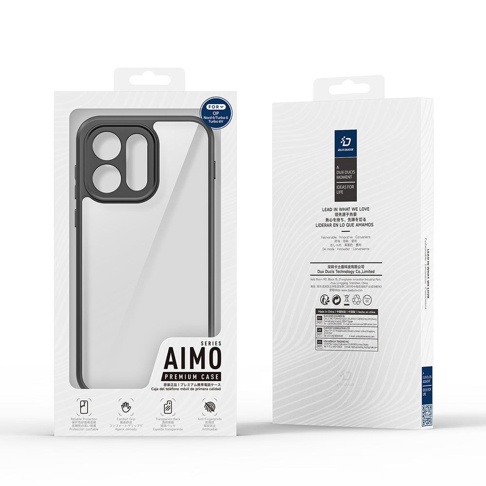 Etui na OnePlus Nord 6, DUX DUCIS, Aimo, czarne