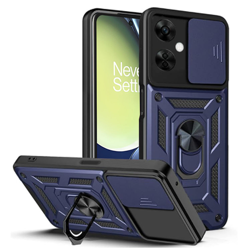 Etui na OnePlus Nord CE 3 Lite, Techsuit, CamShield, Niebieskie