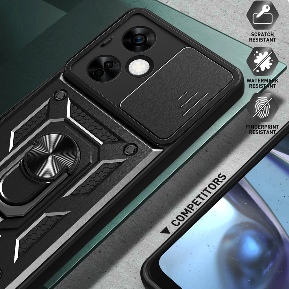 Etui na OnePlus Nord CE 3 Lite, Techsuit, CamShield, Czarna