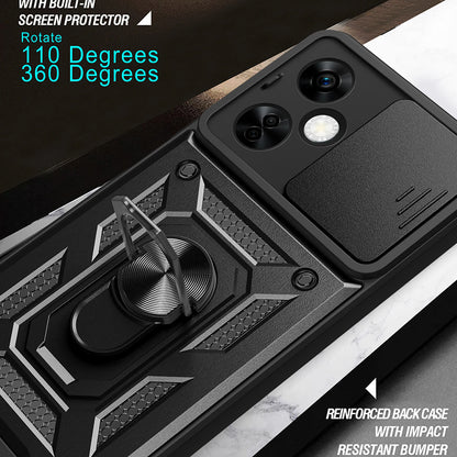Etui na OnePlus Nord CE 3 Lite, Techsuit, CamShield, Czarna