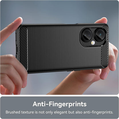 Etui na OnePlus Nord CE 3 Lite, Techsuit, Carbon, Czarny