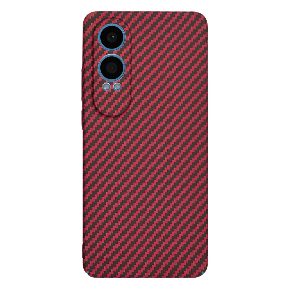 Etui na OnePlus Nord CE4 Lite, Techsuit, Carbonite FiberShell, Czerwony