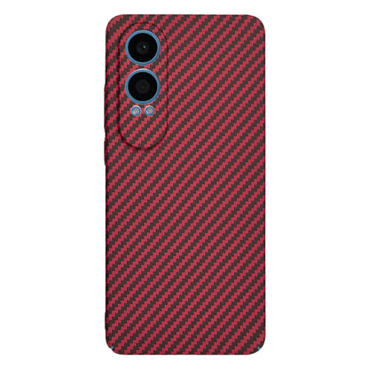 Etui na OnePlus Nord CE4 Lite, Techsuit, Carbonite FiberShell, Czerwony