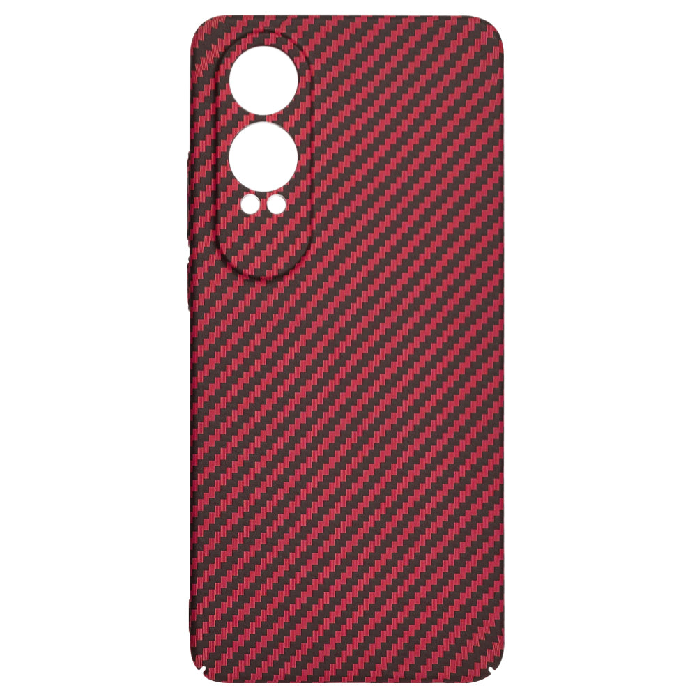 Etui na OnePlus Nord CE4 Lite, Techsuit, Carbonite FiberShell, Czerwony