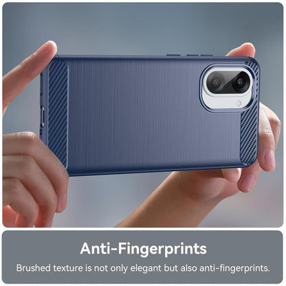 Etui na OnePlus Nord CE5, Techsuit, Carbon, Niebieskie