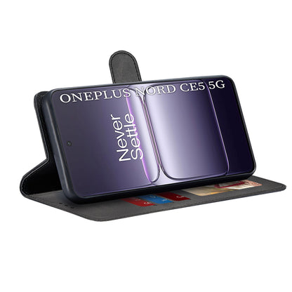 Case for OnePlus Nord CE5, Techsuit, Diary Book, Black