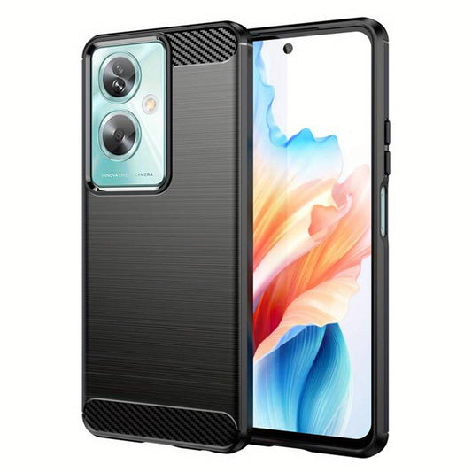 Etui na OnePlus Nord N30 SE / Oppo A79, Techsuit, Carbon, Czarny