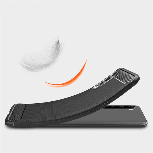 Etui na OnePlus Nord, Techsuit, Carbon, Czarny