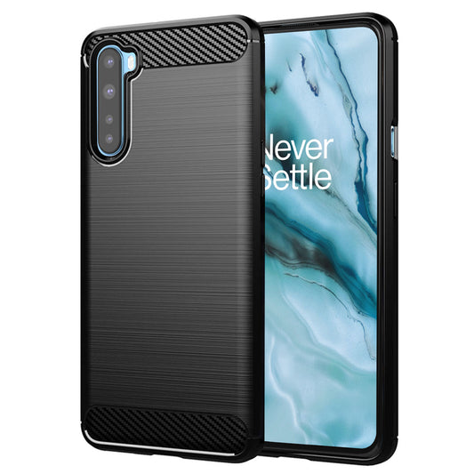 Etui na OnePlus Nord, Techsuit, Carbon, Czarny