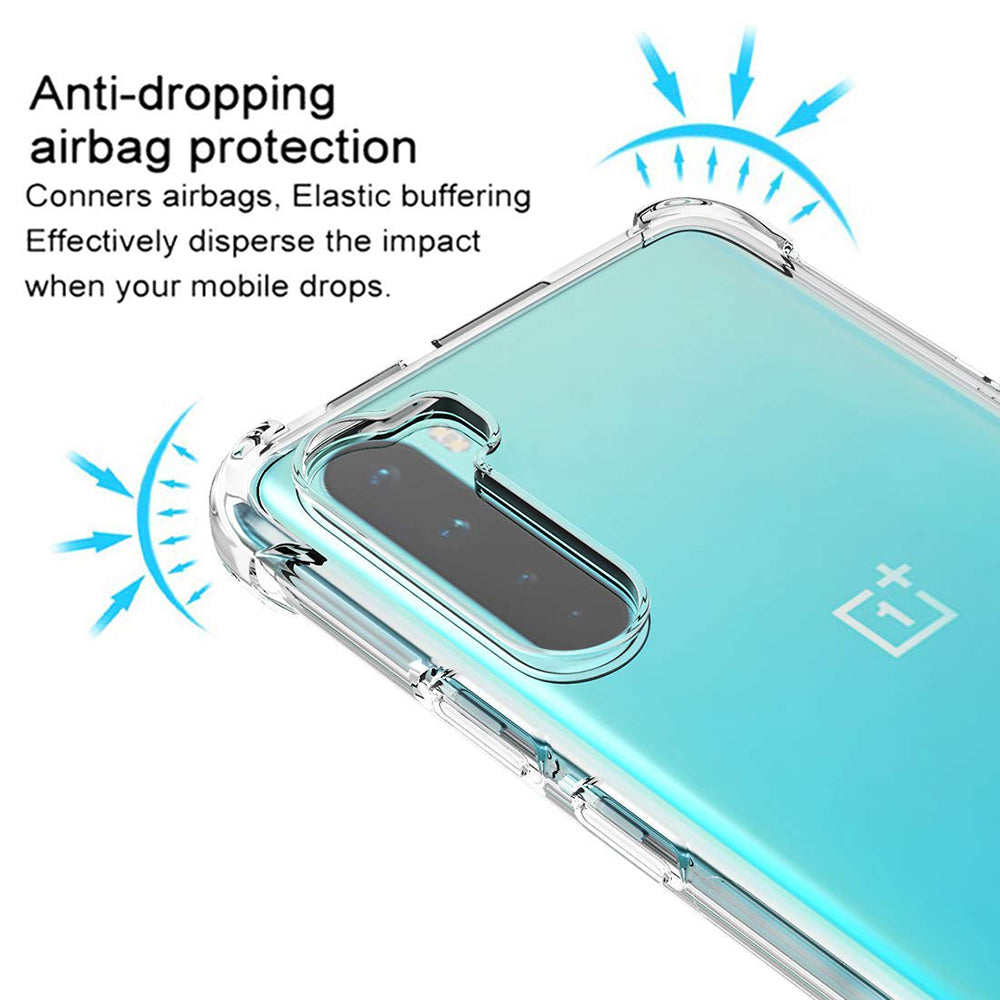 Case for OnePlus Nord, Techsuit, Shockproof Clear, Transparent