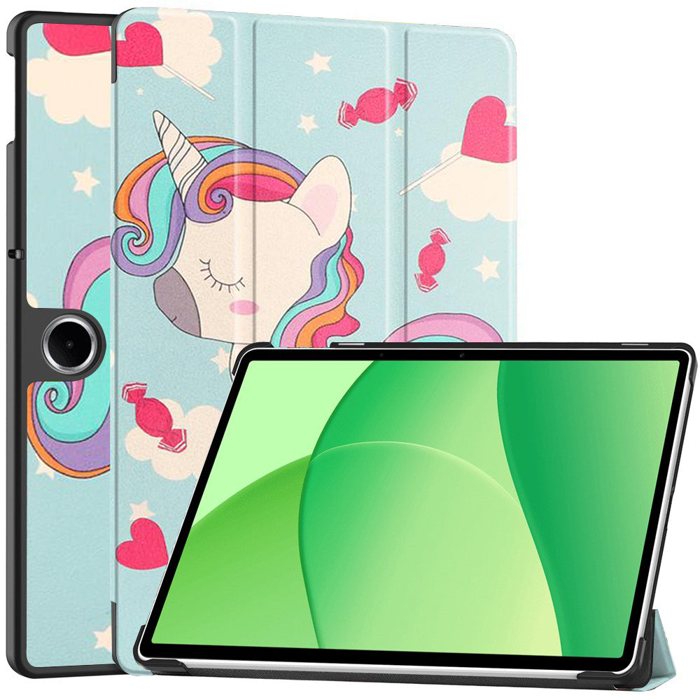Etui na OnePlus Pad Lite / Oppo Pad SE, Techsuit, FoldPro Unicorn, Wielokolorowy