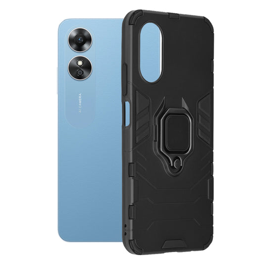 Etui na Oppo A17, Techsuit, Shield, czarne