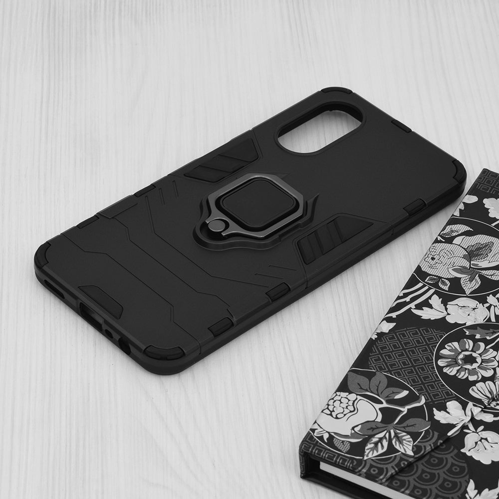 Etui na Oppo A17, Techsuit, Shield, czarne