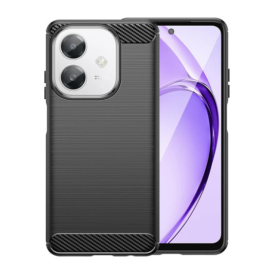 Etui na Oppo A3 4G / A3, Techsuit, Carbon, Czarny