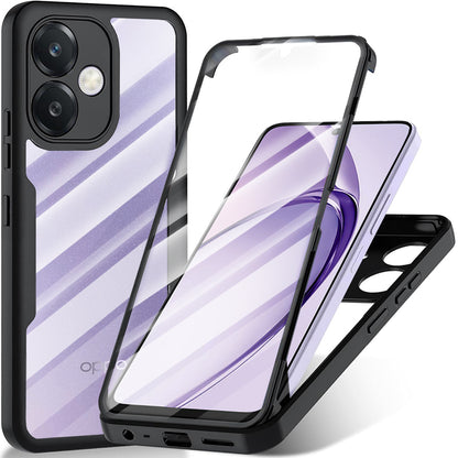 Etui na Oppo A3 4G / A3, Techsuit, ColorVerse 360, Czarny