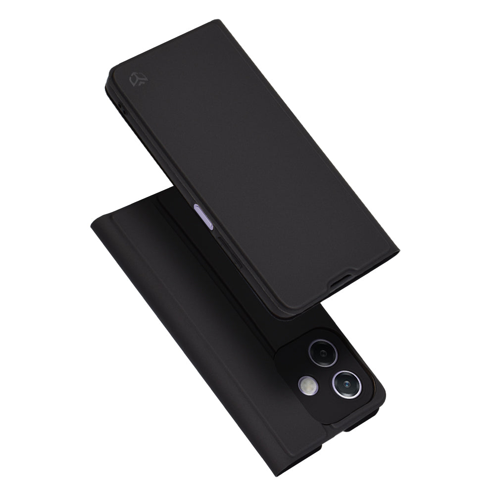 Etui na Oppo A3 4G / A3, Techsuit, Magskin Book, czarne