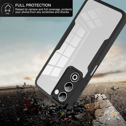 Etui na Oppo A5 4G / A5 5G, Techsuit, ColorVerse 360, Niebieskie