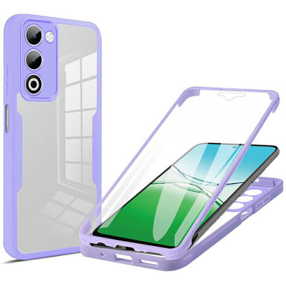 Etui na Oppo A5 4G / A5 5G, Techsuit, ColorVerse 360, Fioletowy
