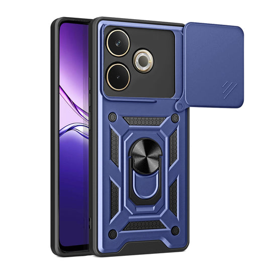 Etui na Oppo A5 Pro 4G / A5 Pro, Techsuit, CamShield, Niebieskie