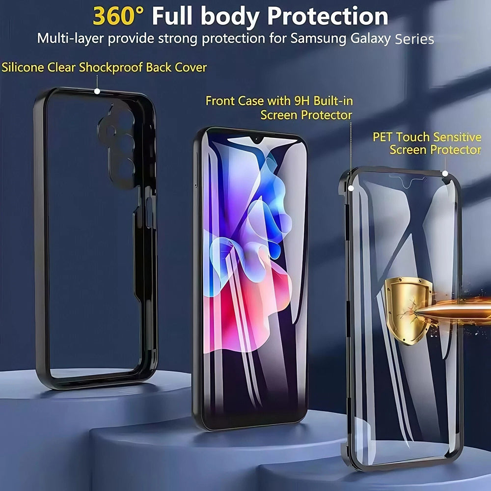 Etui na Oppo A5 Pro 4G / A5 Pro, Techsuit, ColorVerse 360, Fioletowy