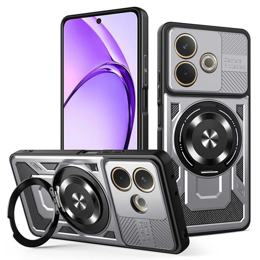 Etui na Oppo A5 Pro 4G / A5 Pro, Techsuit, RuggedCam, Szary