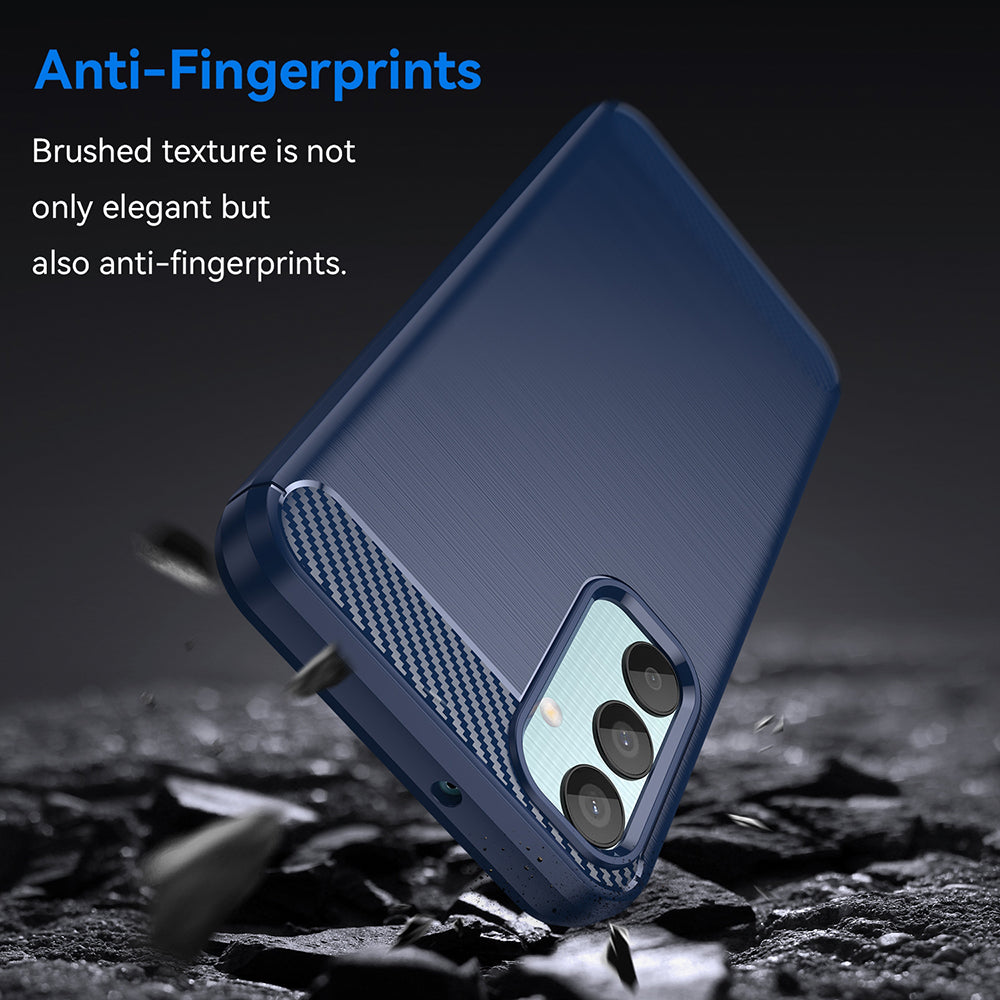 Case for Oppo A5 4G, Techsuit, Carbon, Black