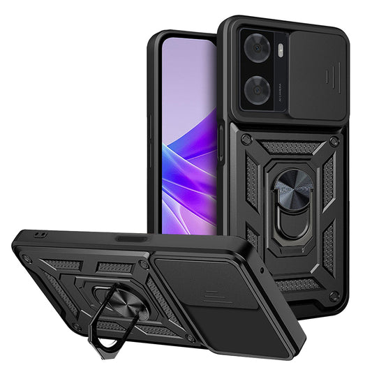 Etui na Oppo A57 4G / A57s / Oneplus Nord N20 SE, Techsuit, CamShield, czarne