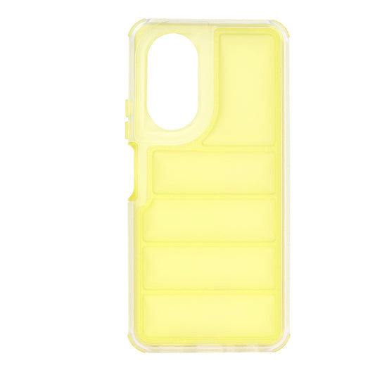 Etui na Oppo A58 4G, Techsuit, Wave Shield, Żółte