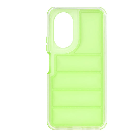 Etui na Oppo A58 4G, Techsuit, Wave Shield, Zielony