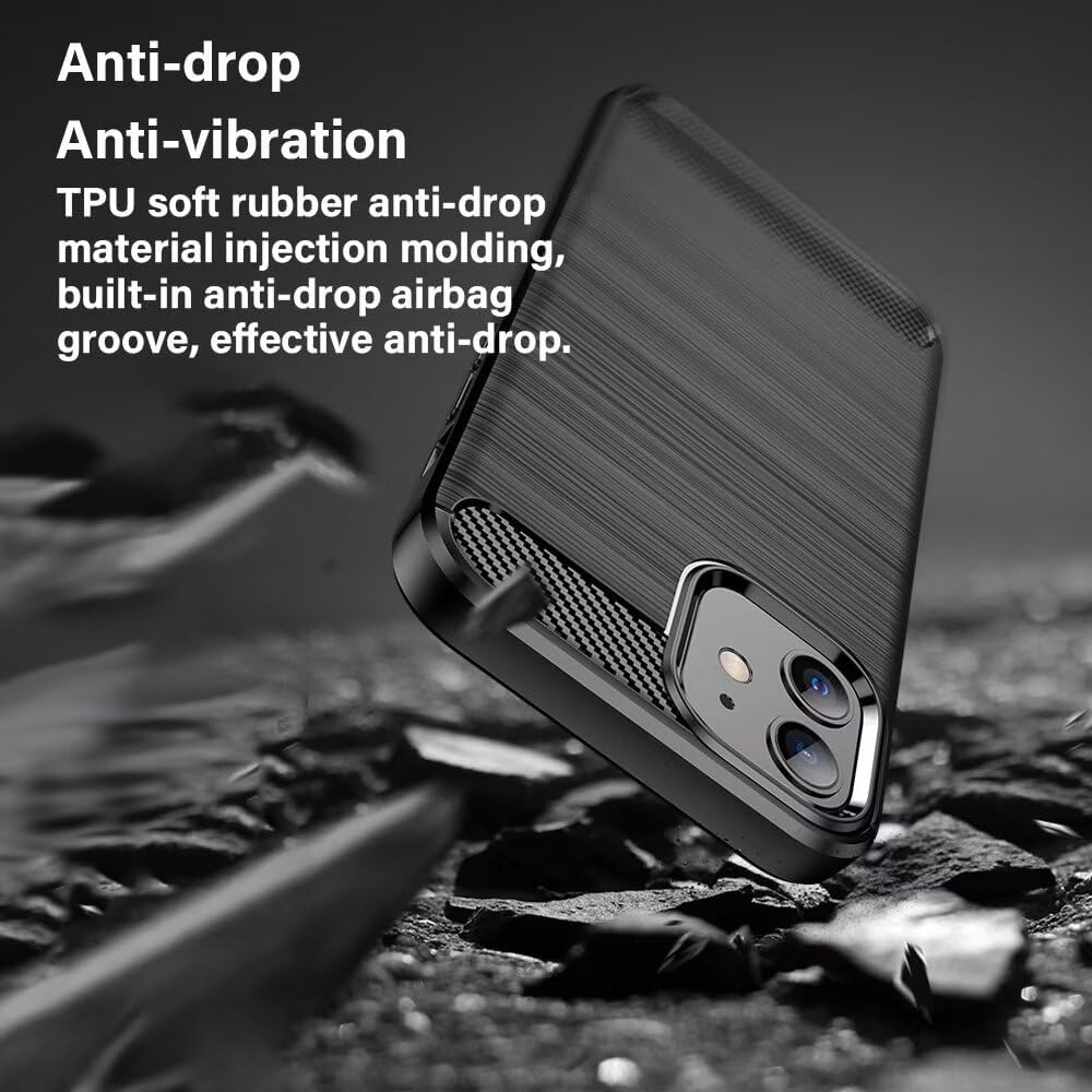 Etui na Oppo A6 4G, Techsuit, Carbon, Czarne