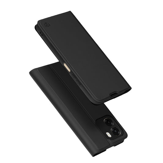 Etui na Oppo A6 4G, Techsuit, Magskin Book, Czarne