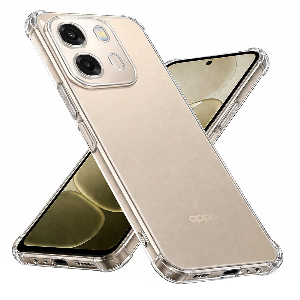 Etui na Oppo A6 4G, Techsuit, Shockproof Clear, Przezroczyste