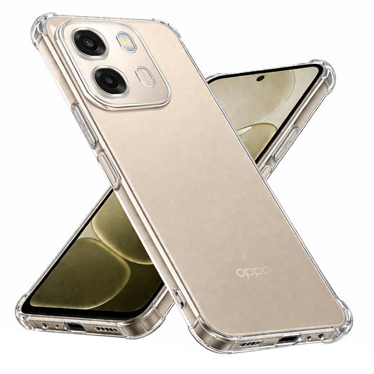 Etui na Oppo A6 4G, Techsuit, Shockproof Clear, Przezroczyste