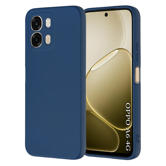 Etui na Oppo A6 4G, Techsuit, SoftFlex, Granatowy