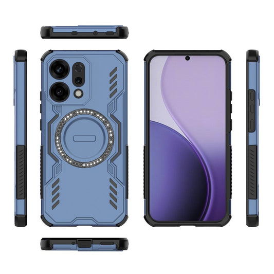Etui MagSafe dla Oppo A6 Pro 5G / A6 Pro 4G, Techsuit, ArmorMag, Niebieskie