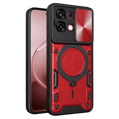 Etui na Oppo A6 Pro 5G / A6 Pro 4G, Techsuit, CamGuard Pro, Czerwone