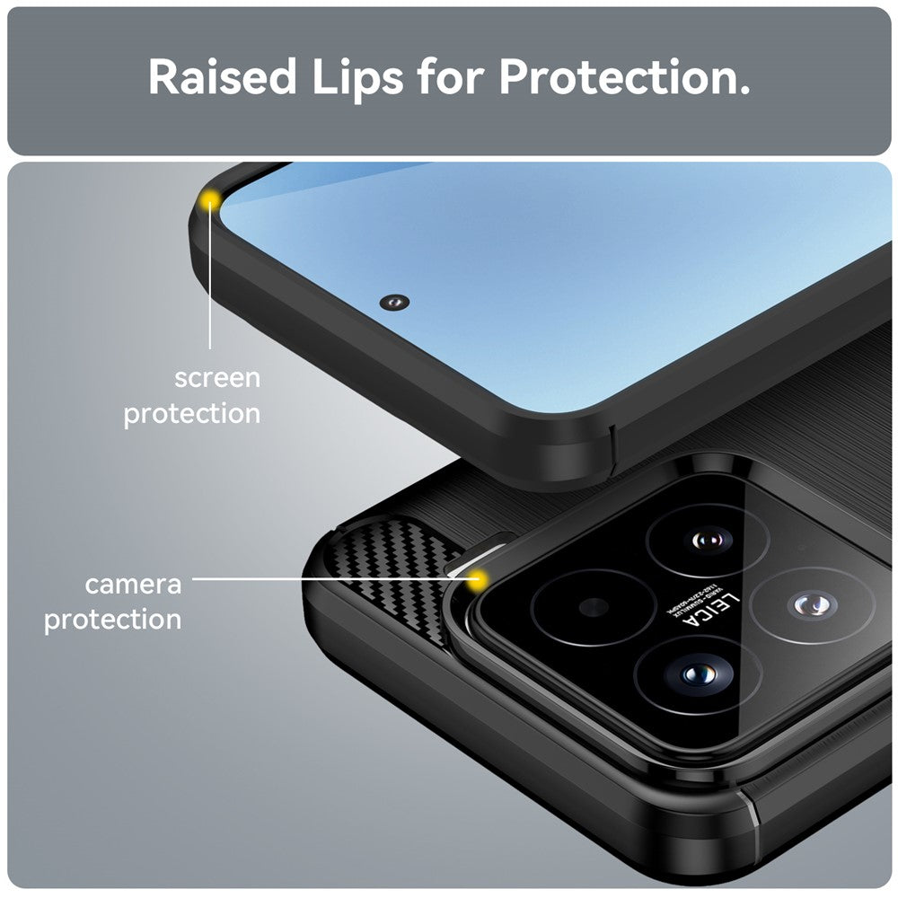 Etui na Oppo A6 Pro 5G / A6 Pro 4G, Techsuit, Carbon, Niebieskie