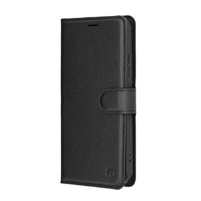 Etui na Oppo A6 Pro 5G / A6 Pro 4G, Techsuit, Leather Folio, Czarne
