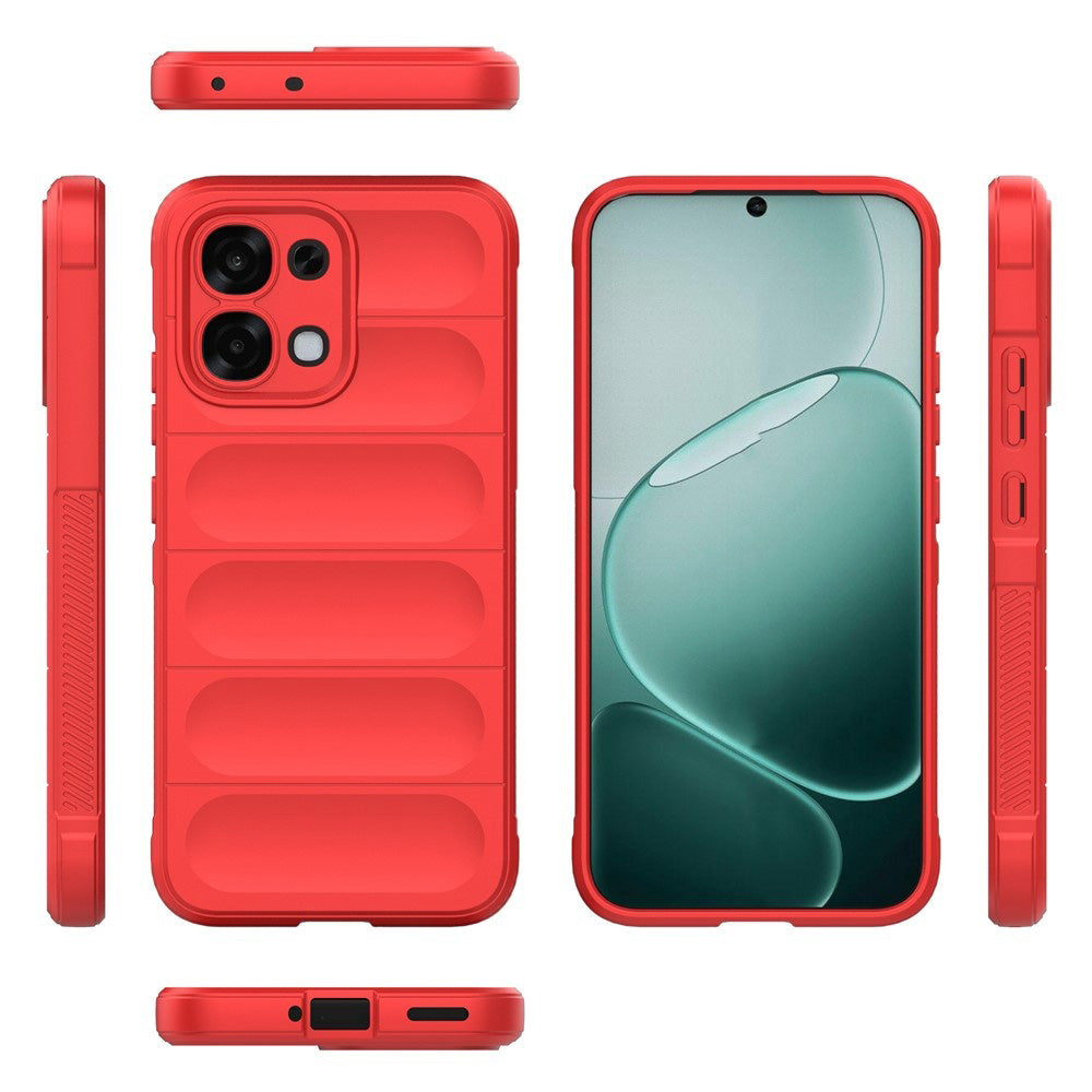 Etui na Oppo A6 Pro 5G / A6 Pro 4G, Techsuit, Magic Shield, Czerwony