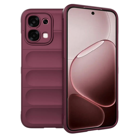 Etui do Oppo A6 Pro 5G / A6 Pro 4G, Techsuit, Magic Shield, Wiśniowy